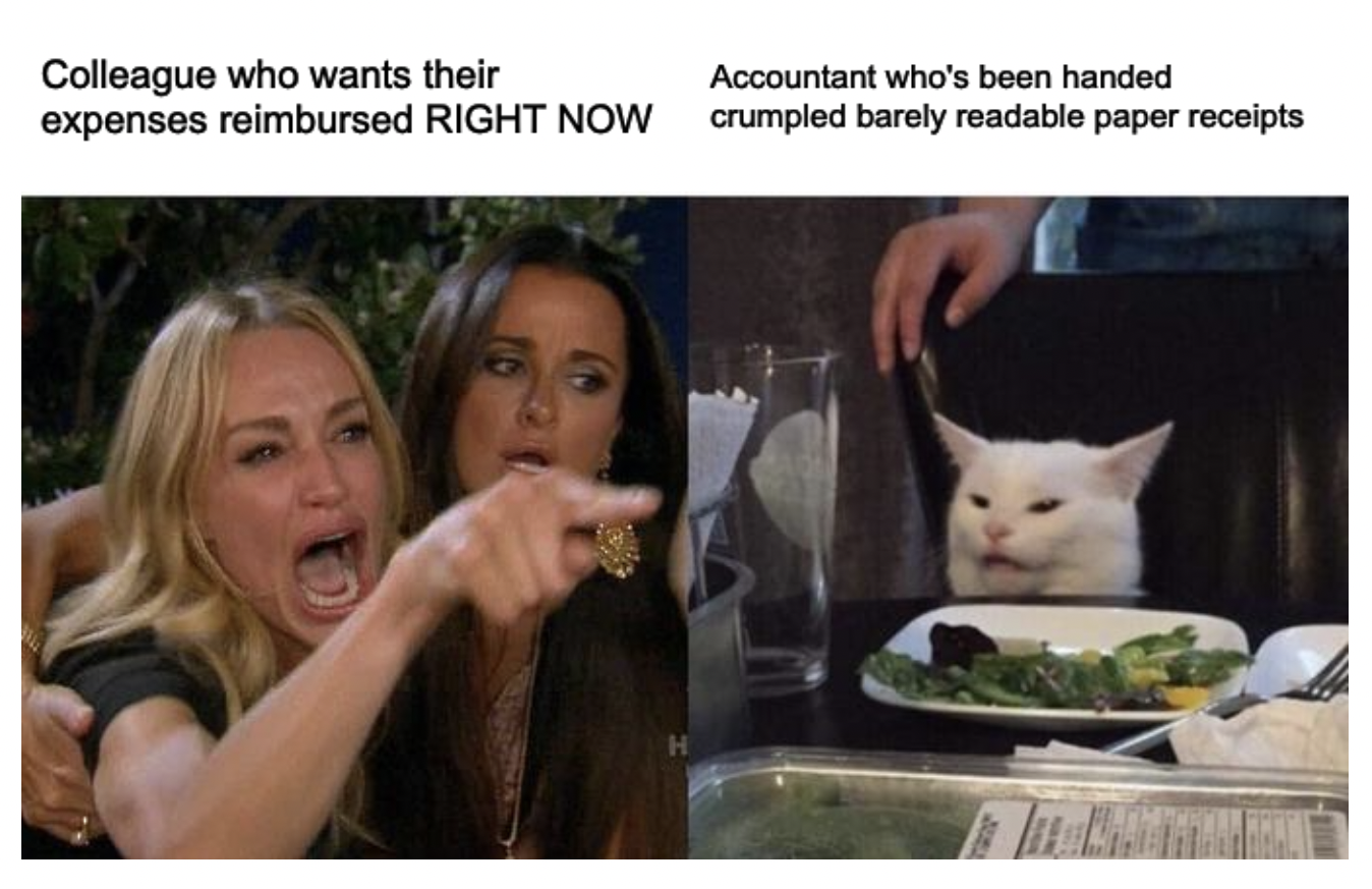 Accounting Meme Receipts