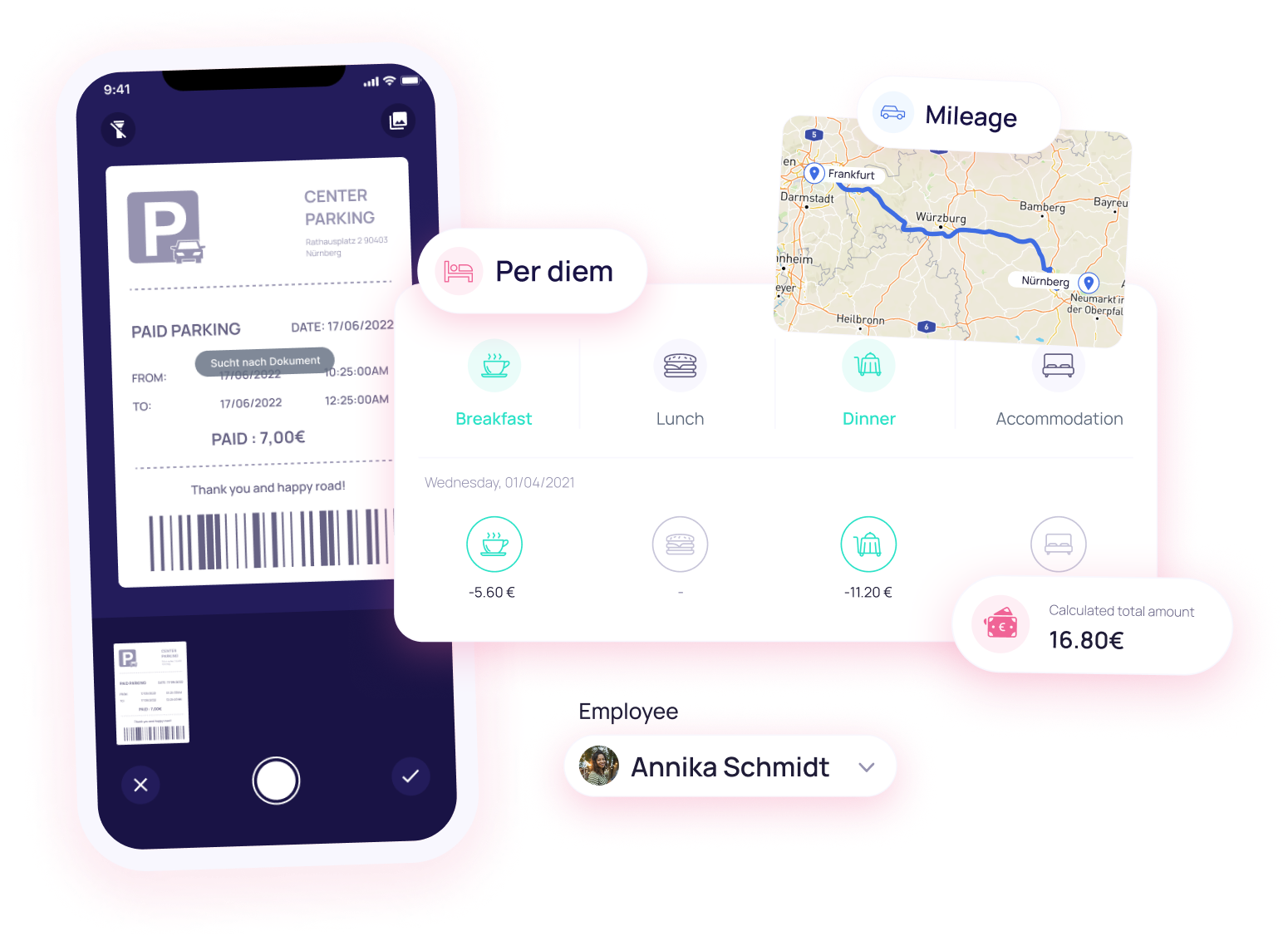 Automated expense management